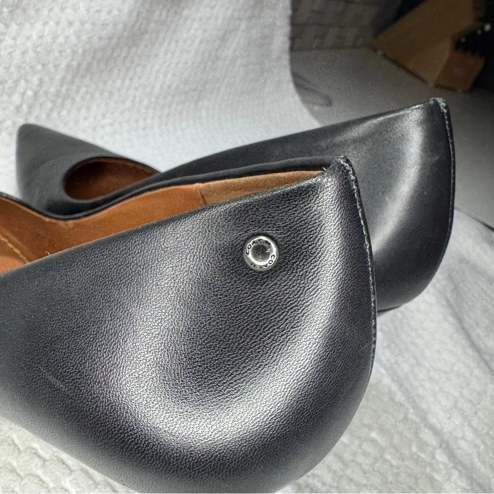 Coach Waverly leather pumps stilettos women’s 10B gently used